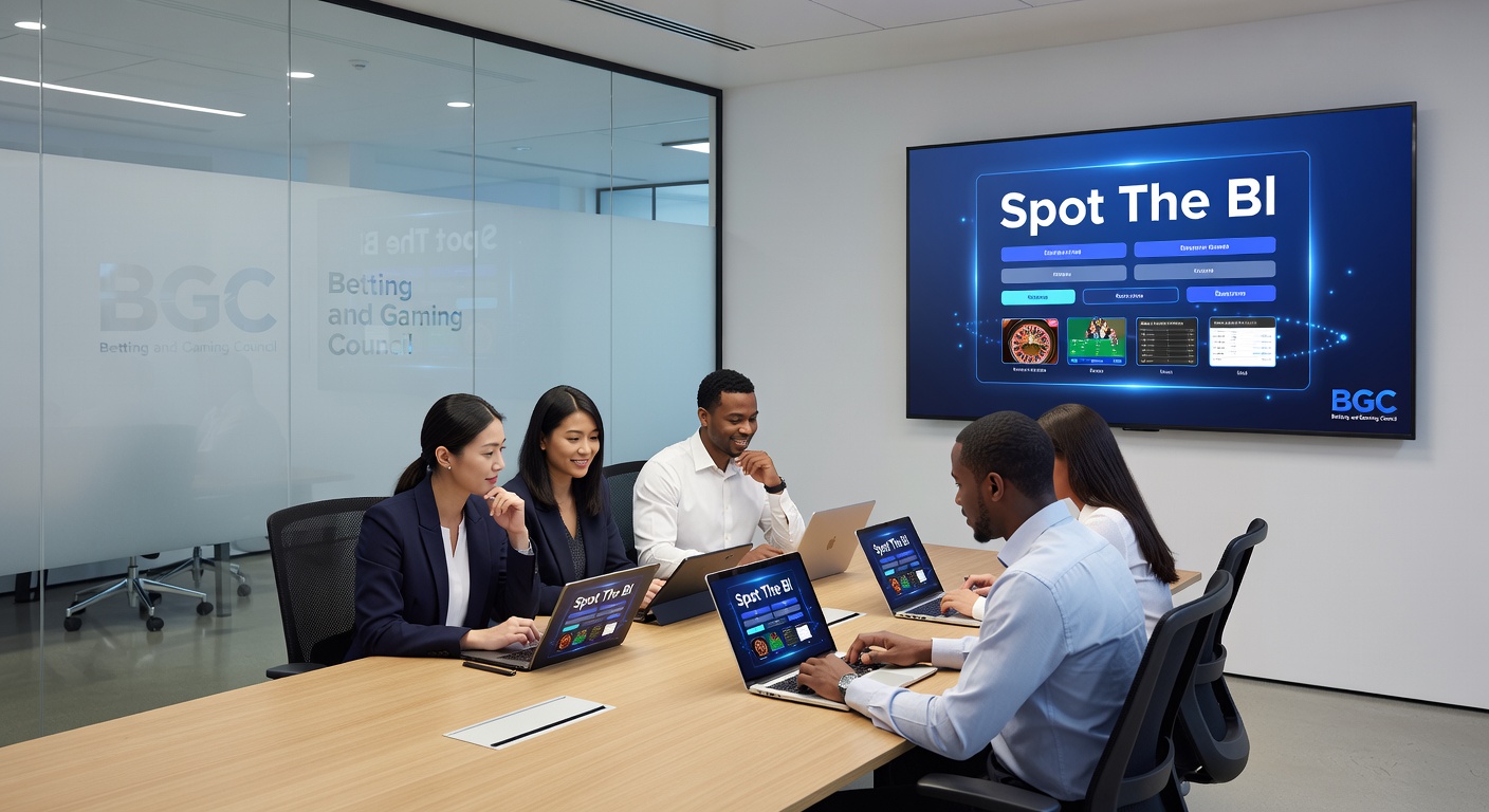 Close-up of warning signs on an illegal gambling site mockup, including no licence number and suspicious promotions