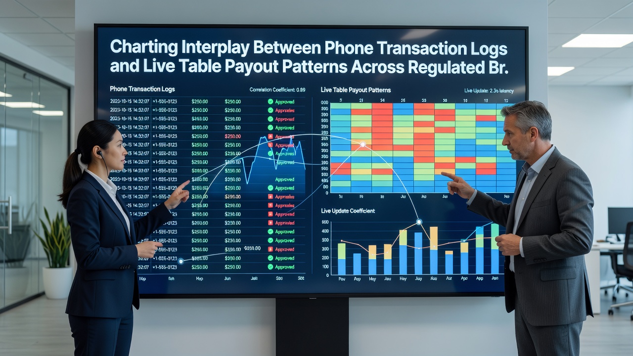 Graphs illustrating correlations between phone payment activity and live dealer payout distributions