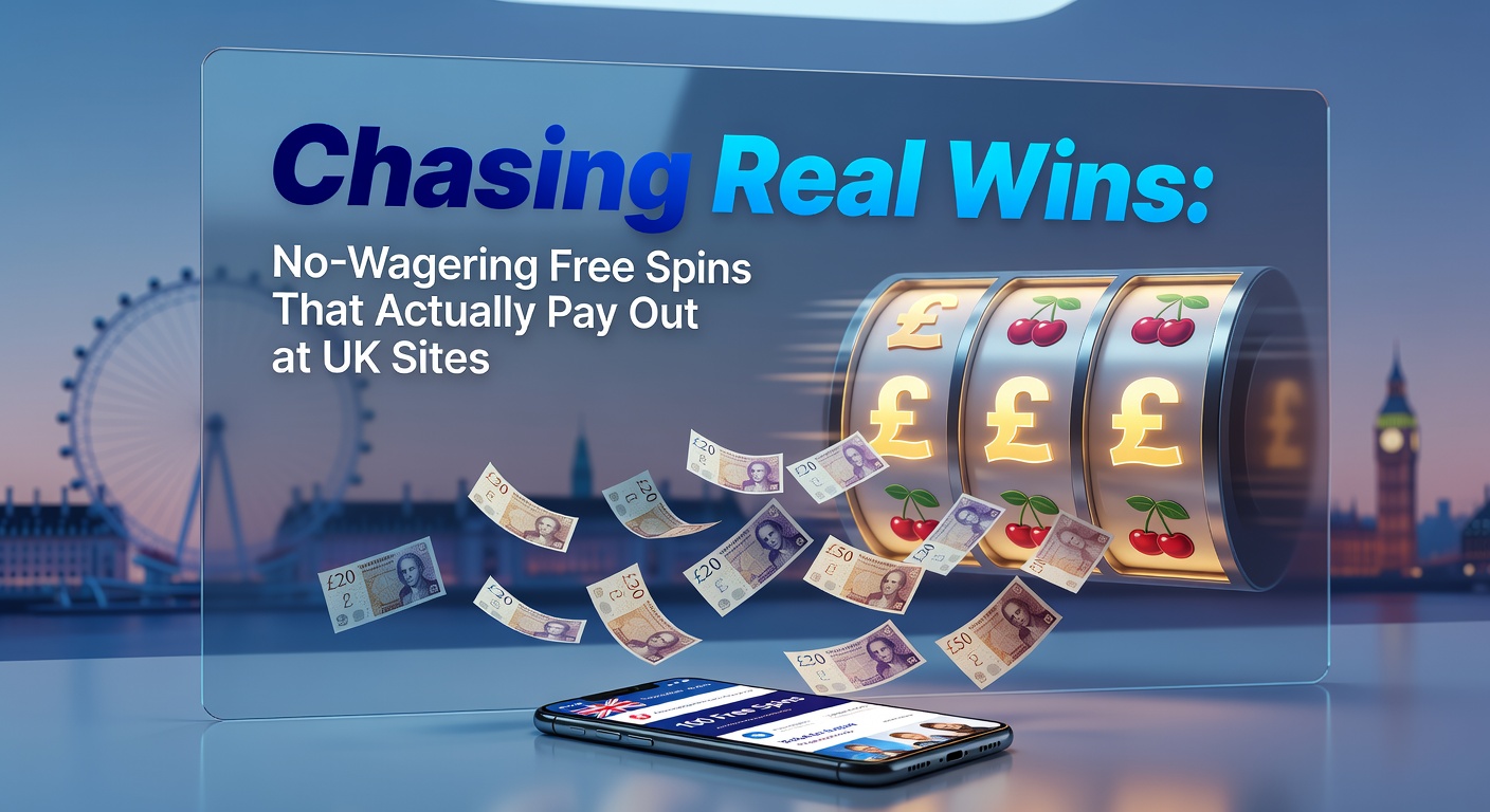 Vibrant slot reels spinning with golden coins cascading out, symbolizing instant no-wagering payouts at UK casinos