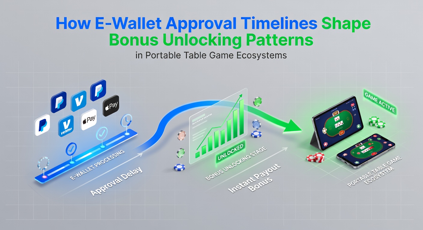 Illustration of e-wallet transaction flows connecting to mobile table game interfaces and bonus unlock indicators