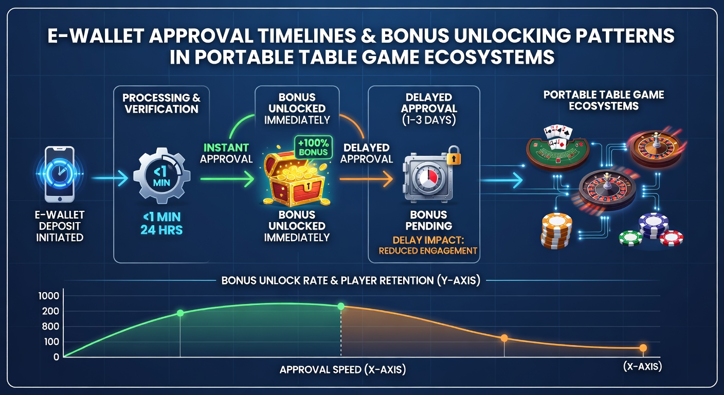 Mobile device screen showing e-wallet approval status alongside active bonus meters in a portable blackjack session